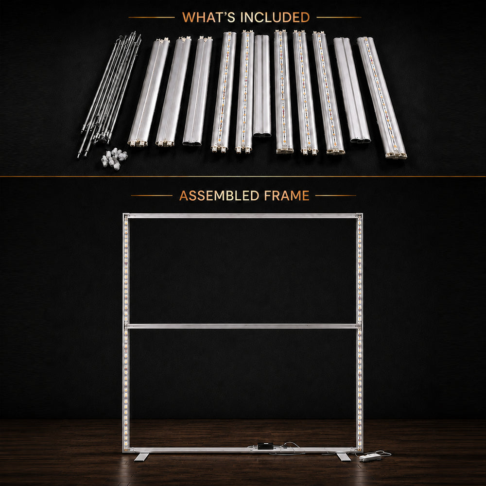 SEG Fabric LED Light Box Display - 8.2ft W x 8.2ft H