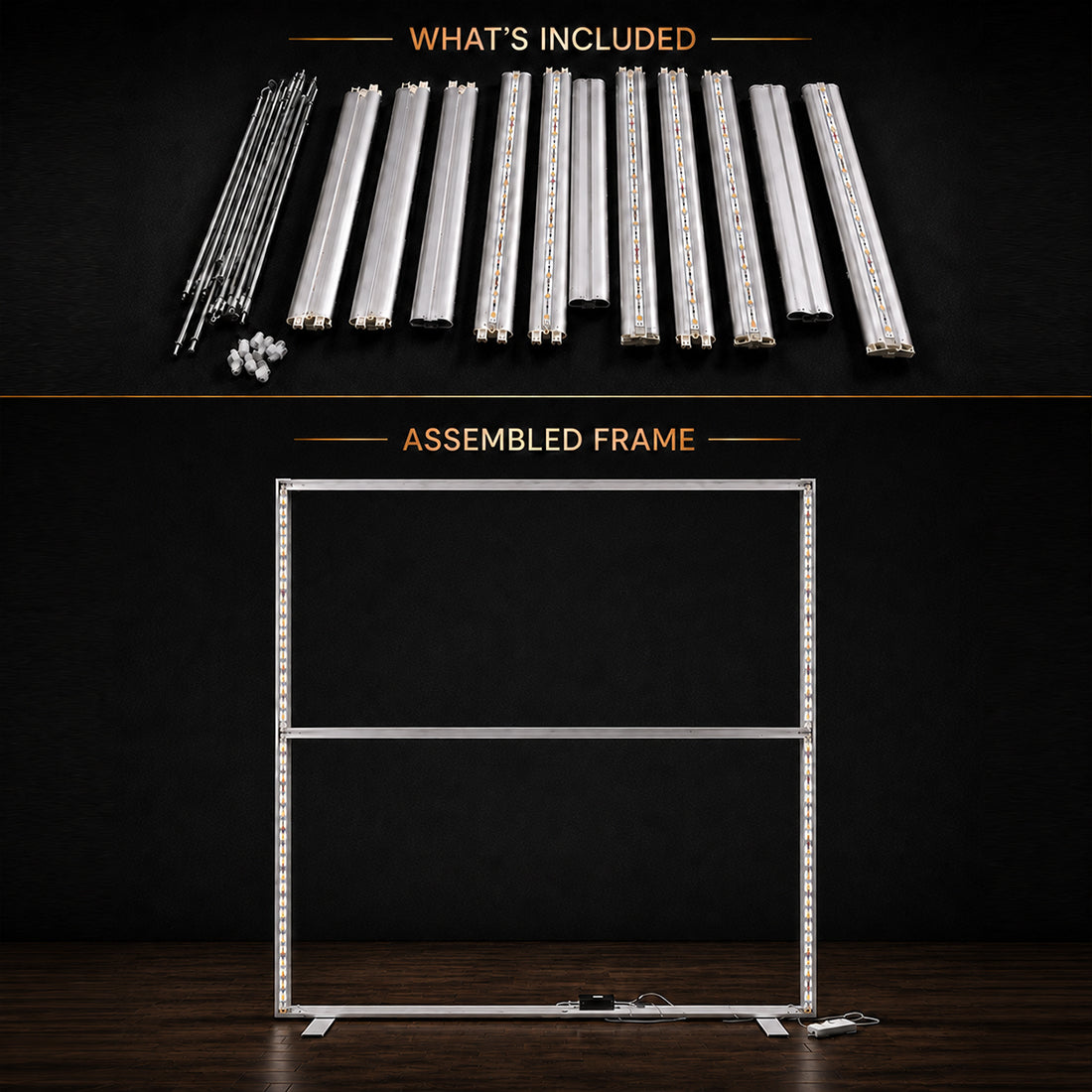 SEG Fabric LED Light Box Display - 8.2ft W x 8.2ft H
