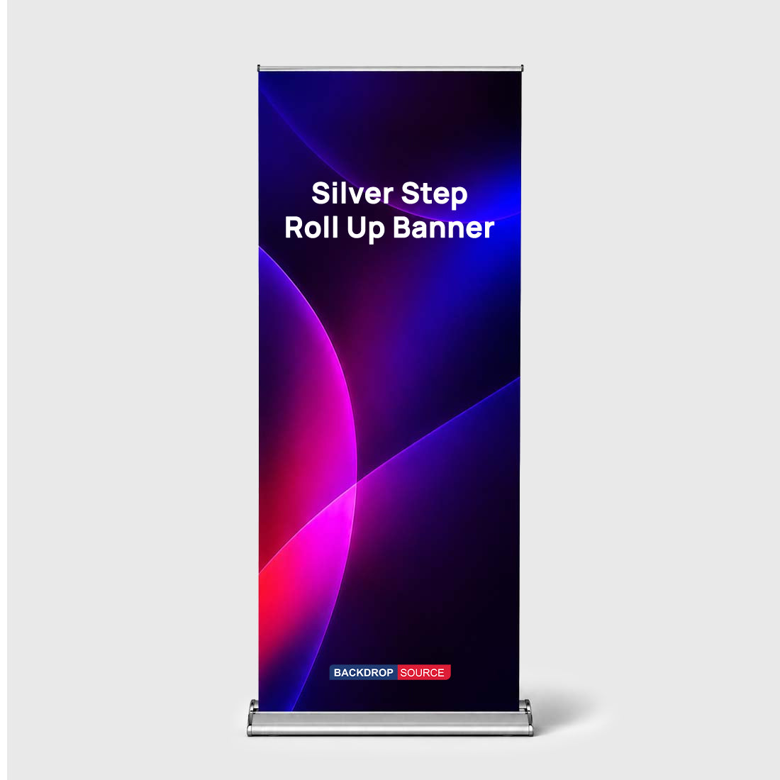 Banner Roll Up Silver Step