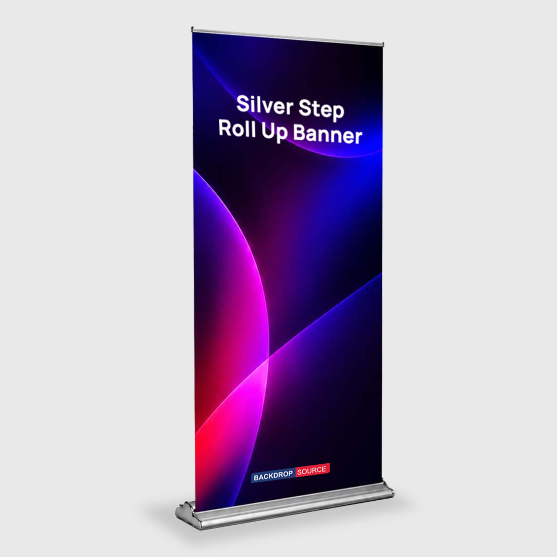 Banner Roll Up Silver Step