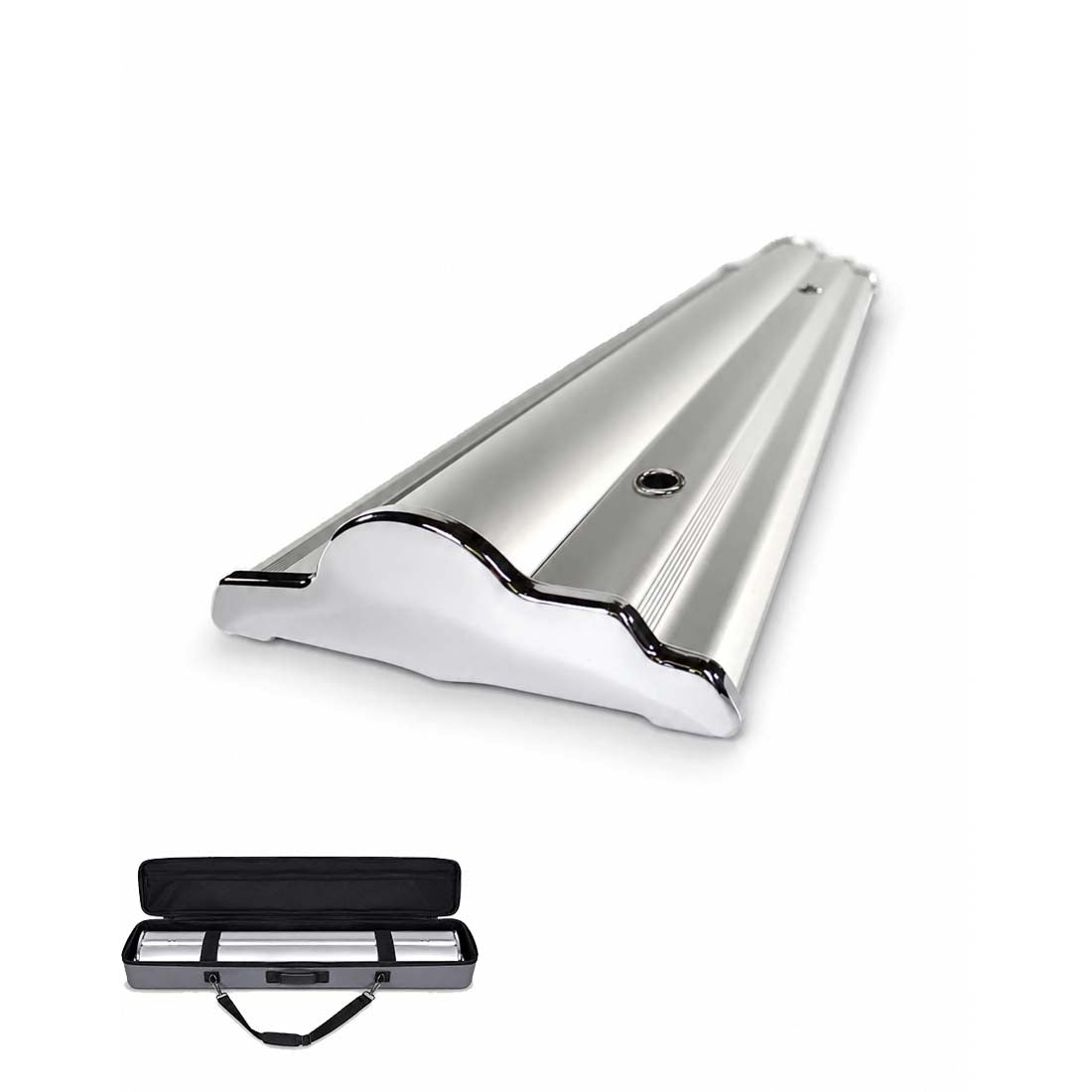 Banner Roll Up Silver Step