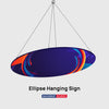 Banner sospeso Sky Tube Ellipse - a faccia in giù
