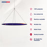 Sky Tube Ellipse Hanging Banner - Face Down