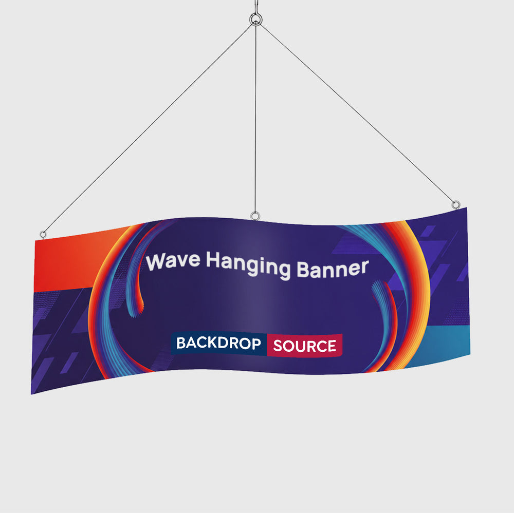 Banner sospeso Sky Tube Wave