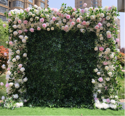 Artificial Floral Event Wall Backdrop