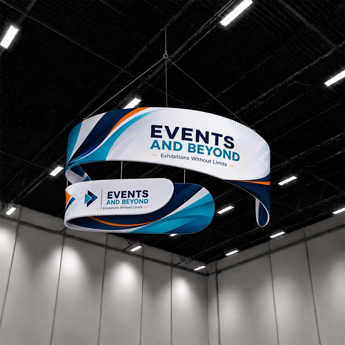 Swirl Hanging Banner