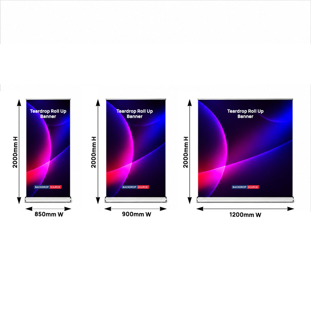 Banner roll-up a goccia