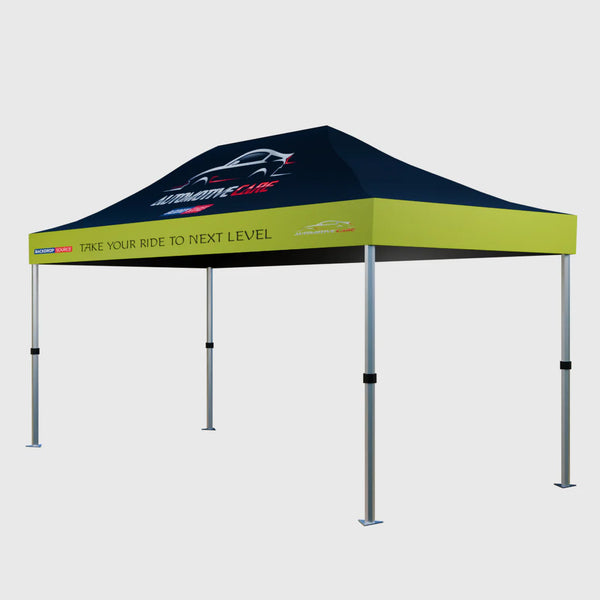 Carpa con dosel personalizada y resistente (15 pies x 10 pies)