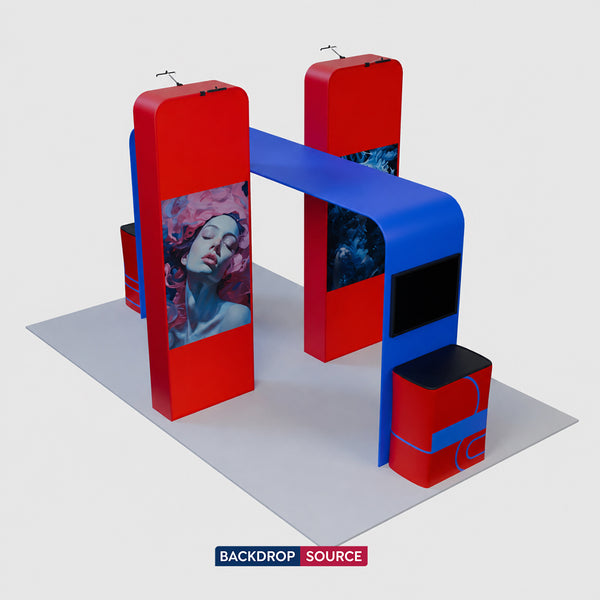 The Elegance of 3D Boxes and Square Arch