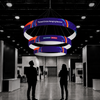 Tiered Circle Hanging Banner