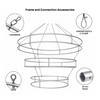 Tiered Circle Hanging Banner