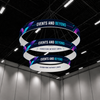 Tiered Circle Hanging Banner