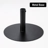 Ombrelloni da patio inclinabili con volant – 2,7m x 2,7m