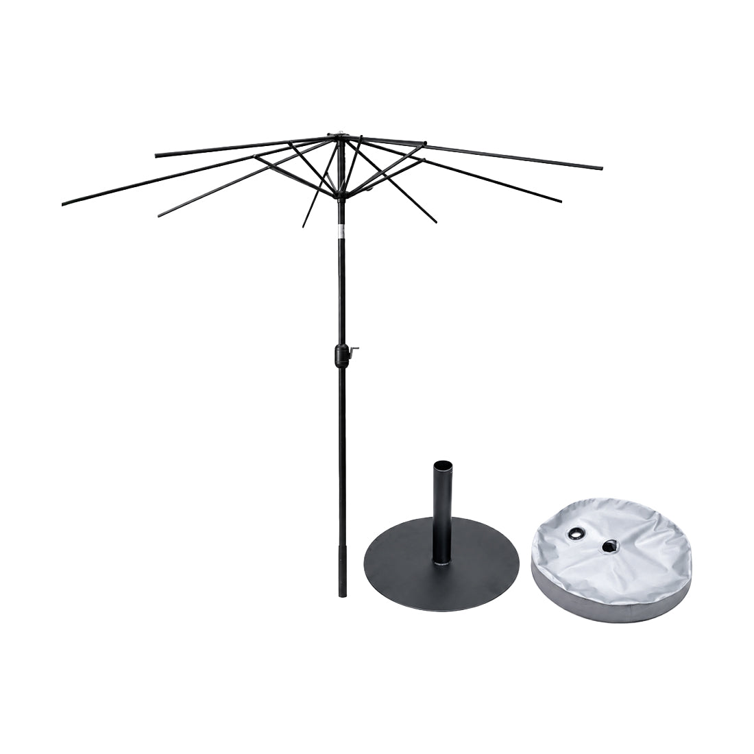 Ombrelloni Inclinabili da Esterno (Struttura in Ferro) – 2,7m x 2,7m