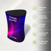 Triangle Fabric Display Counter (For Podium & Booth Exhibitions)