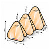 Triangle Fabric Pop Up Banners (Double Side Printed)