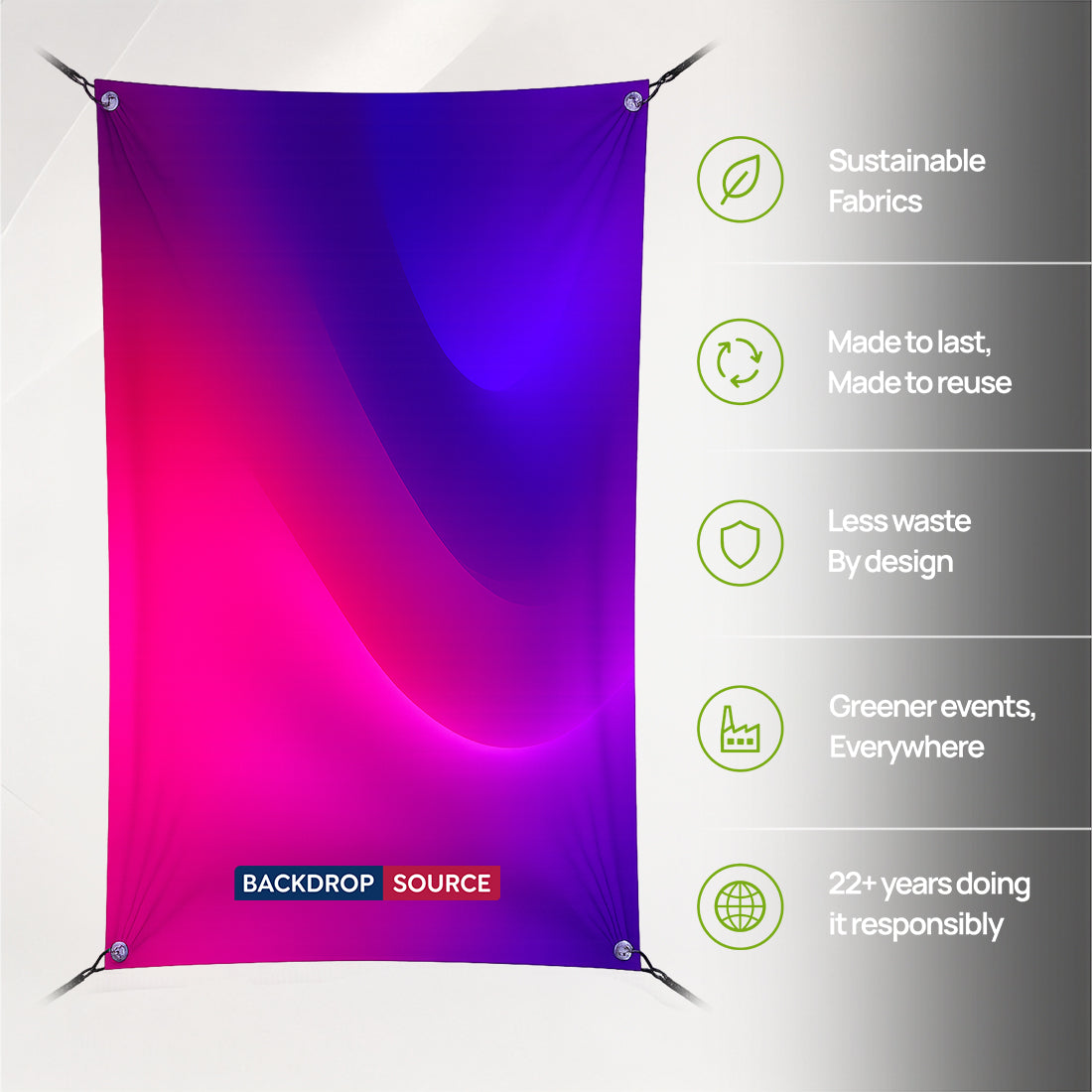 TrueKolor Eco-Friendly Wrinkle Free Fabric