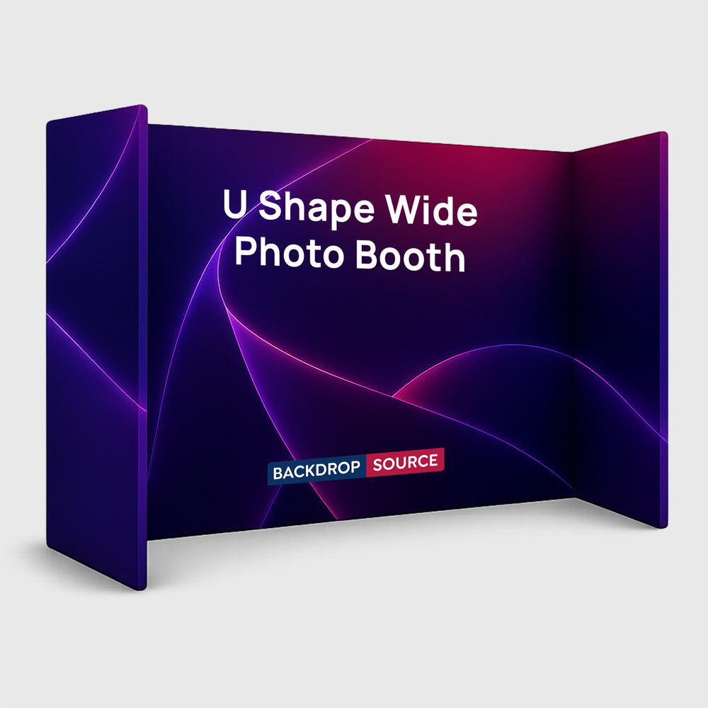 U Shape Wide Photo Booth