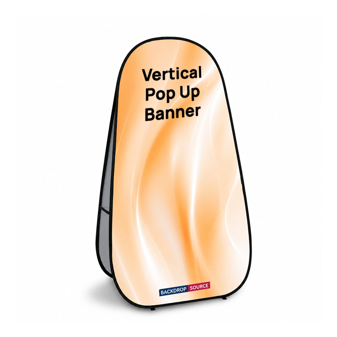 Vertical Fabric Pop Up Banners (Double Side Printed)
