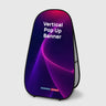 Vertical Fabric Pop Up Banners (Double Side Printed)