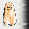 Vertical Fabric Pop Up Banners (Double Side Printed)
