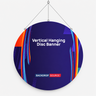 Striscione verticale a disco sospeso