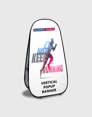 Banner pop-up verticali (stampati su entrambi i lati)
