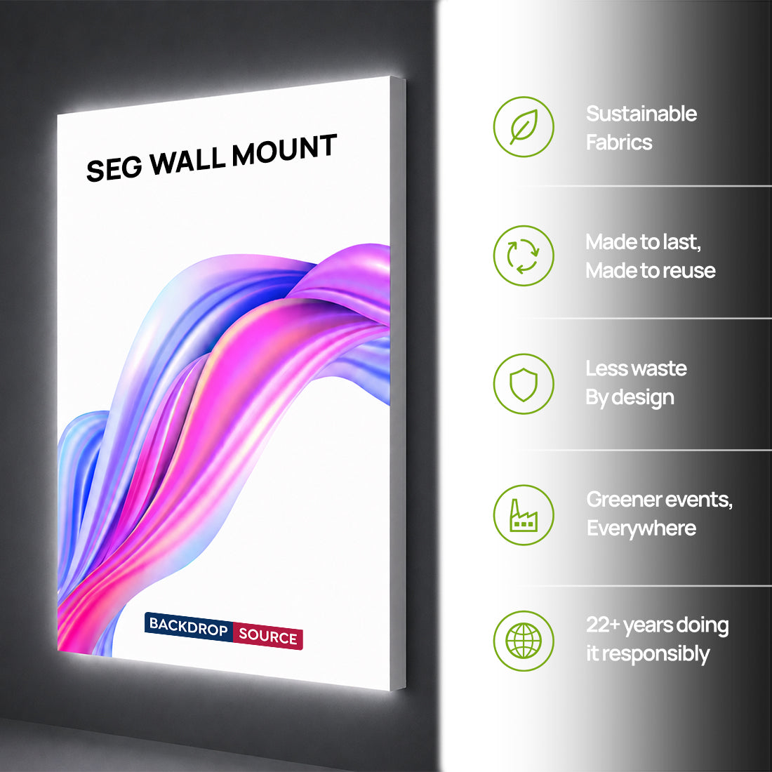 Wall-Mounted SEG Light Box