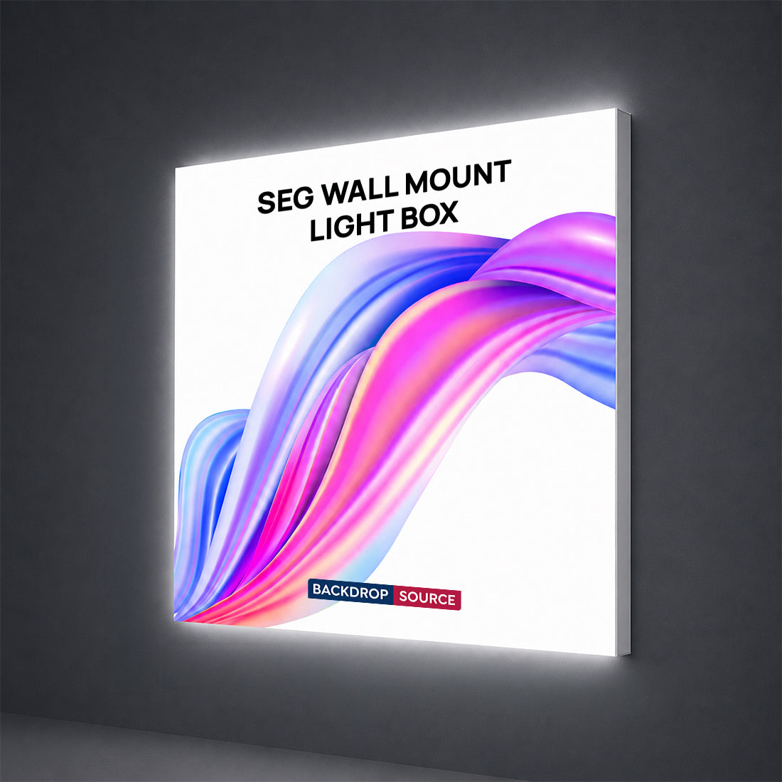 Cassonetto luminoso SEG a parete