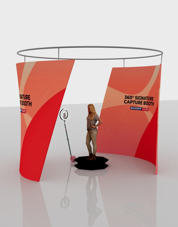 Cabina per riprese a 360°