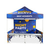 10ft x 10ft Custom Event Tent with Folding Counter Table