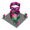 Modular Booth Kits 20ft x 20ft - Model 20