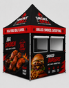 10ft x 10ft Custom Food Booth Canopy Tent