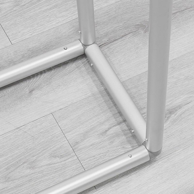 Parete multimediale con fondale in tessuto teso dritto