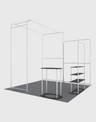 Espositore Portatile 3m x 3m - Modello 15