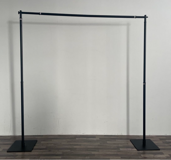 SOPORTE DE FONDO AJUSTABLE (10' de ancho x 8' de alto)