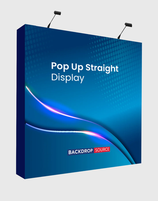 Kit parete posteriore dritta Popup con luci di serraggio