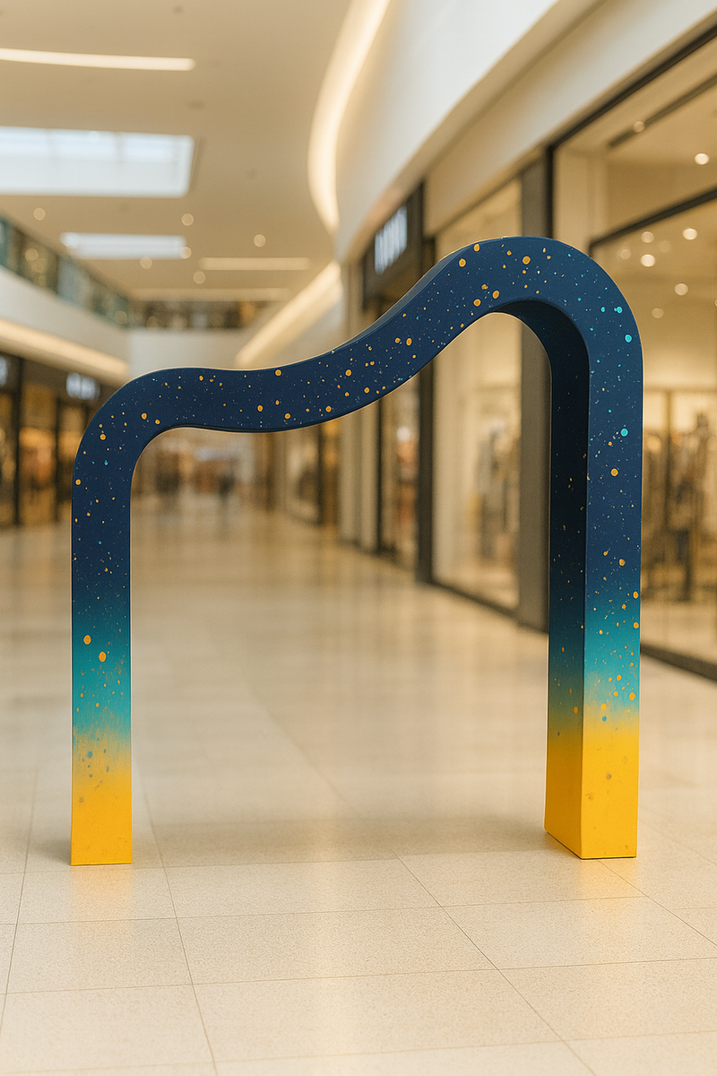 3D Curved Wave Arch Backdrop | Portable Fabric Display USA – Backdropsource