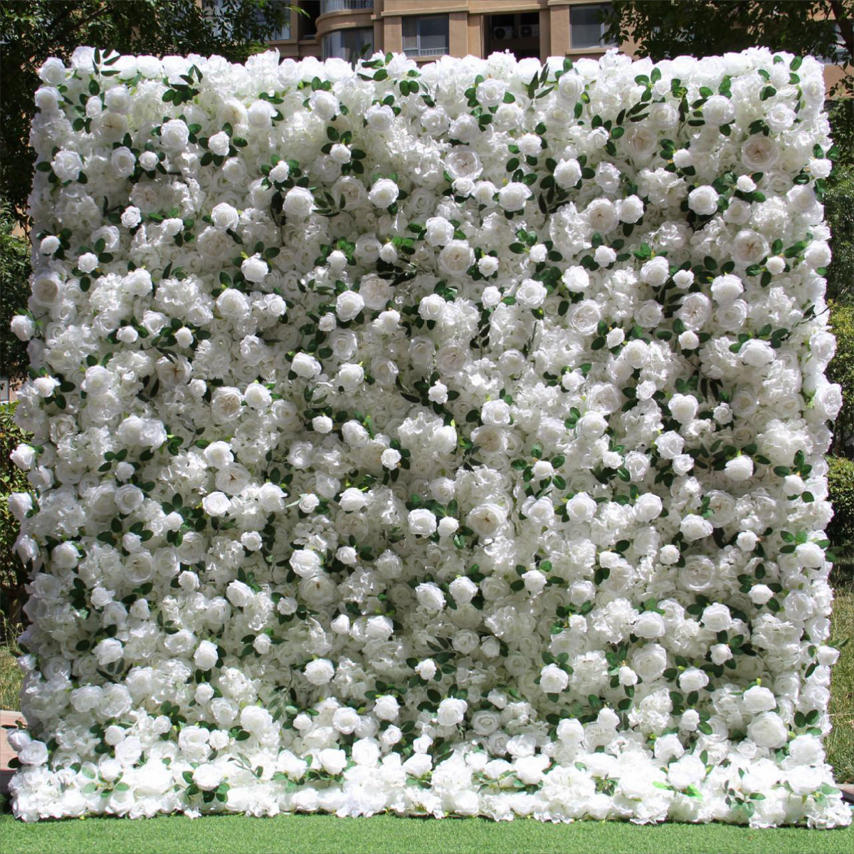 Fondale per eventi con fiori artificiali – Stile 08