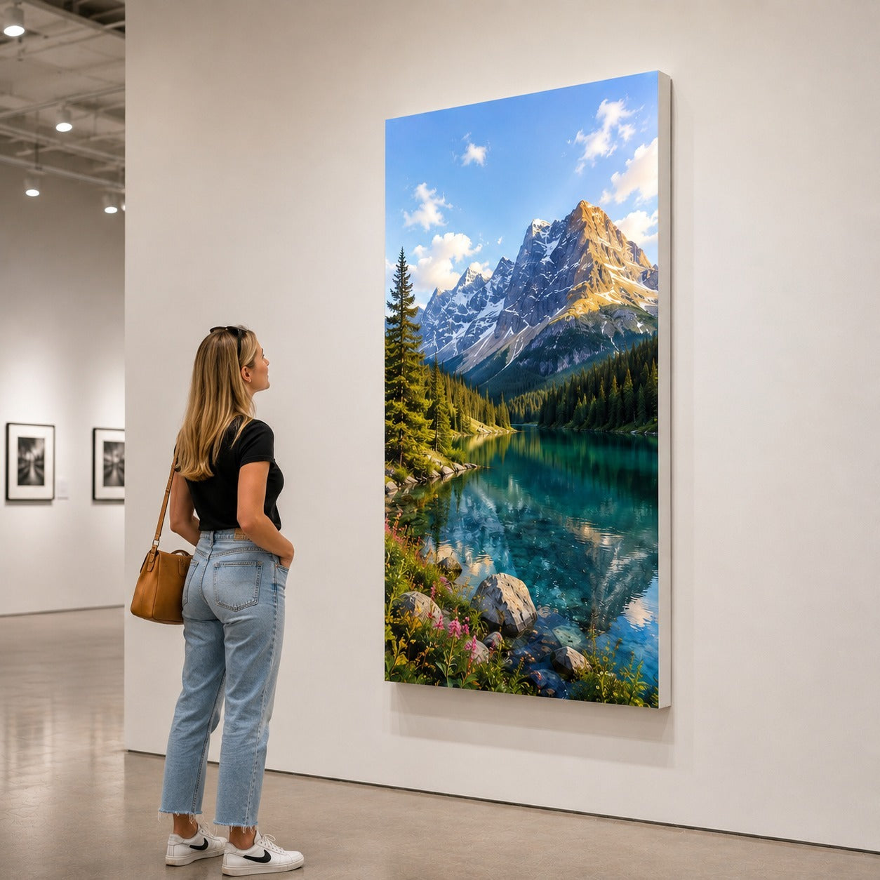 Wall-Mounted SEG Fabric display - 0.8
