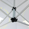 10ft x 10ft Canopy Kit with L-Shaped Wings & 4 TV Displays