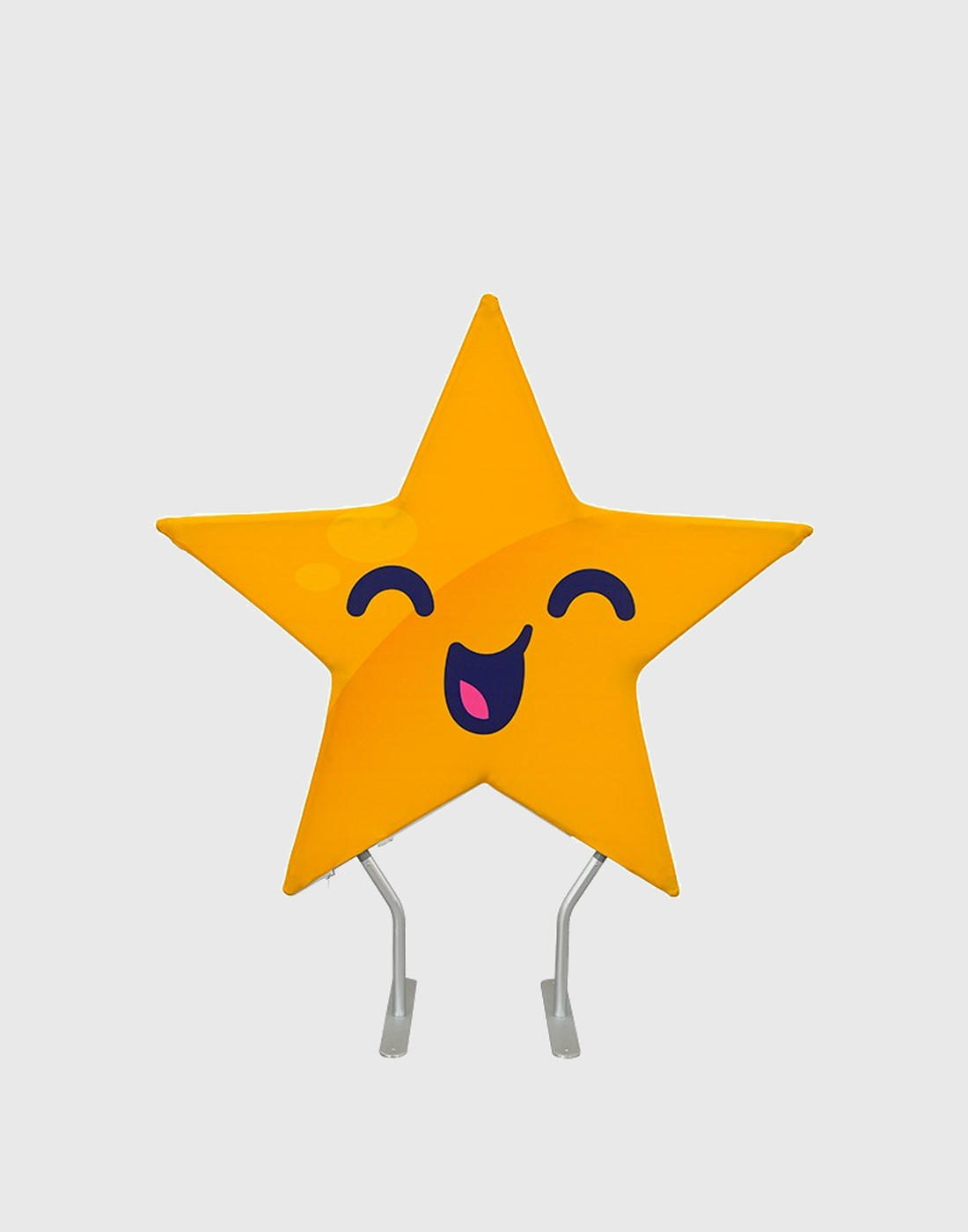 Parete multimediale con fondale in tessuto teso dritto