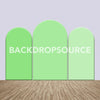 Green Color Themed Party Backdrop Media Sets for Birthday / Events/ Weddings - Backdropsource