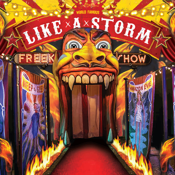 Circus Themed Design Backdrop - Backdropsource