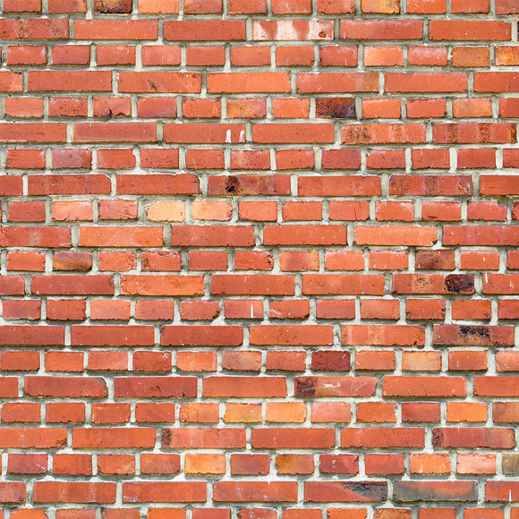 Old Red Brick Wall Backdrop - Backdropsource