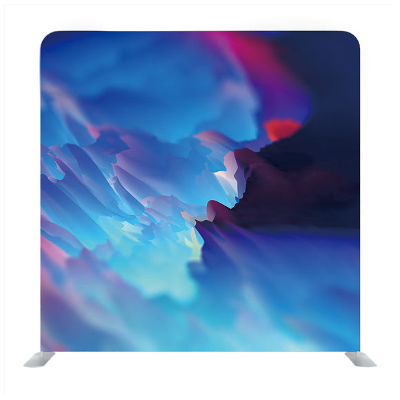 Abstract Blue and Violet watercolor Backdrop - Backdropsource