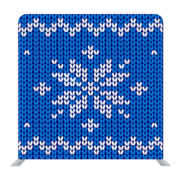 Beautiful Blue Light Bokeh Media Wall - Backdropsource