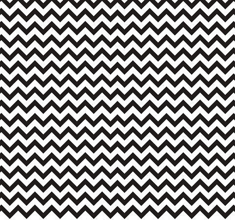 Black and White Chevron Print Photography Backdrop