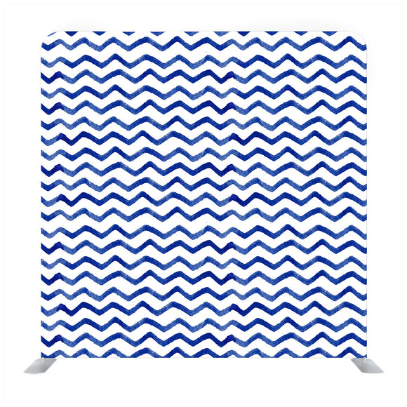 Blue watercolor zigzag pattern Background Backdrop - Backdropsource