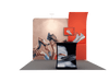 Portable Exhibit Display 10ft - Model 6 - Backdropsource